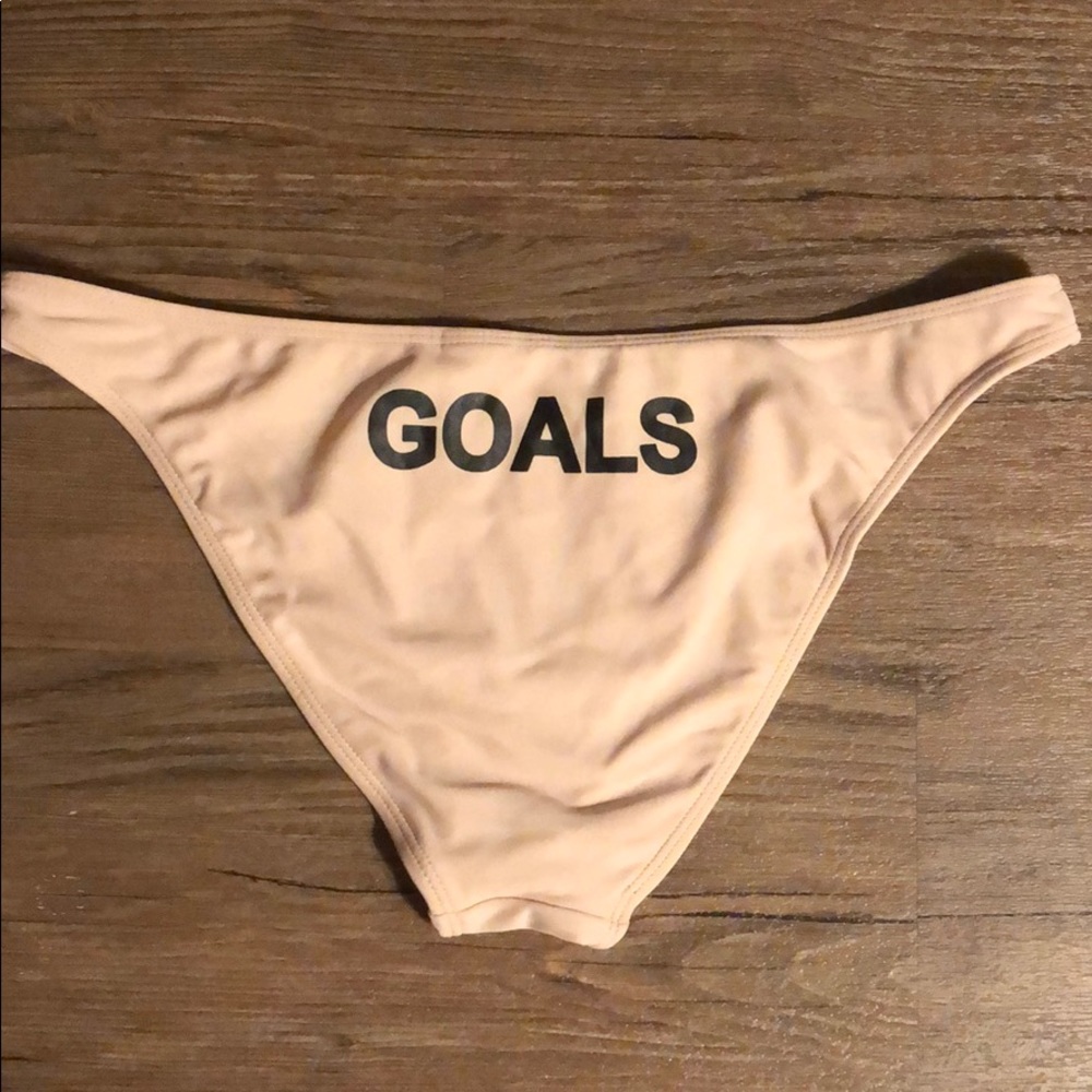 FOREVER 21 “GOALS” Bikini Bottoms